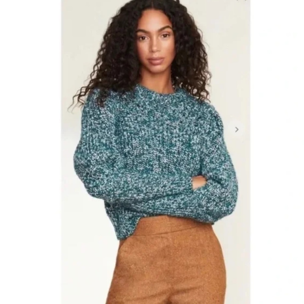 Veronica Beard Teal Knit Sweater